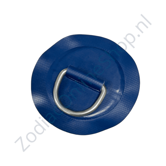 Z2314 - Κρίκος D 53mm στρογγυλός, μπλε υλικό PVC