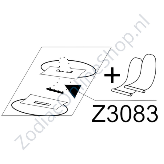 Z3083 - στερέωση σανίδας καθίσματος παλαιότερων μοντέλων Cadet